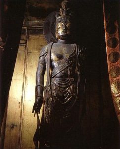 六波羅蜜寺の本尊、国宝・十一面観音菩薩立像