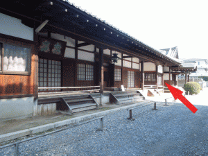 京都・方広寺の拝観受付