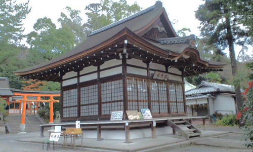 宇治神社の拝殿