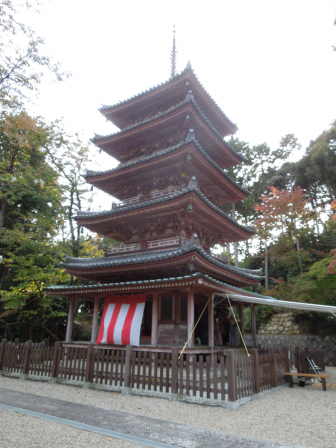 海住山寺の五重塔