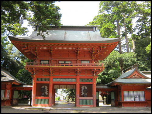 鹿島神宮の楼門のアイキャッチ画像