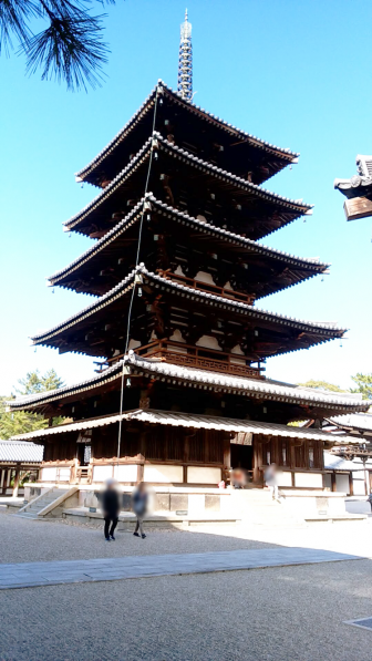 法隆寺の五重塔