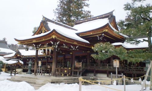 多賀大社の拝殿アイキャッチ画像