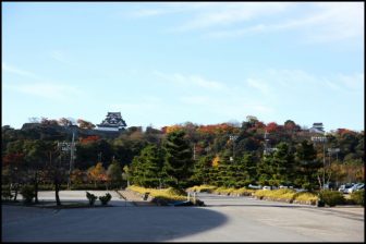 彦根城の紅葉