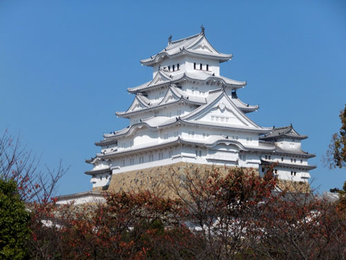 姫路城の紅葉アイキャッチ画像
