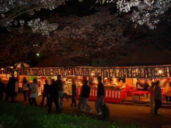 造幣局の桜の通り抜け周辺の屋台